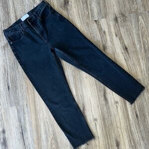 Everlane straight leg jeans- high rise. EUC